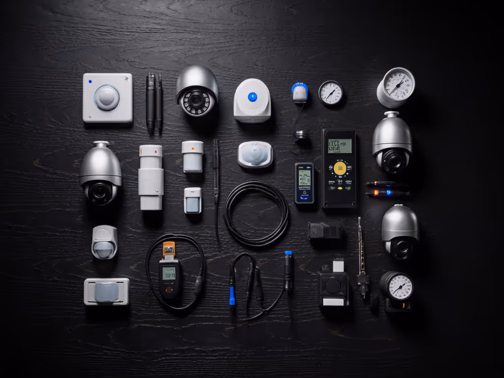 manufacturer-agnostic_security_test_setup_with_motion_sensors_cameras_and_weather_instruments