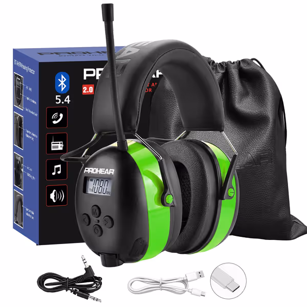 PROHEAR 033 AM FM Bluetooth 5.4 Radio Headphones